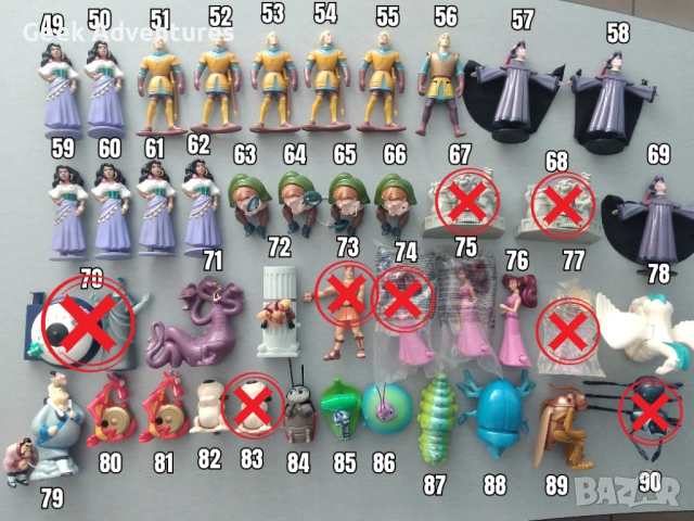 McDonalds Toys / Макдоналдс Играчки от 90те Винтидж Колекционерски, снимка 3 - Колекции - 46745216