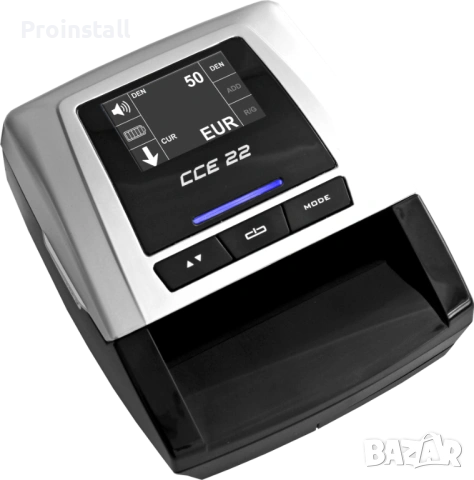 Електронен професионален детектор за фалшиви банкноти CCE 22