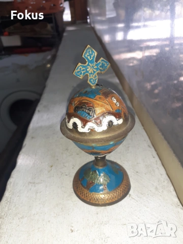 Старо бронзово кандило кадило N12