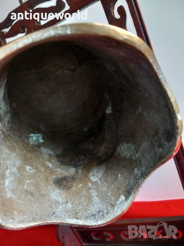 Стар Голям БУДИСТКИ Гонг, Камбана ,Будизъм, снимка 6 - Антикварни и старинни предмети - 54222925