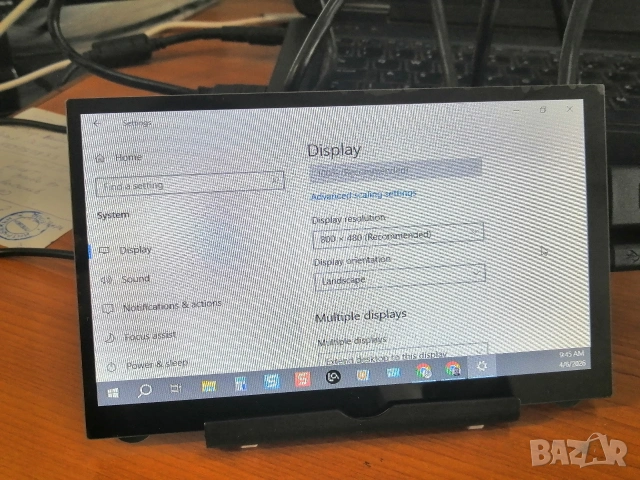 7 инча HDMI монитор, 800x480 LCD екран, мини, малък монитор, снимка 9 - Монитори - 54104911