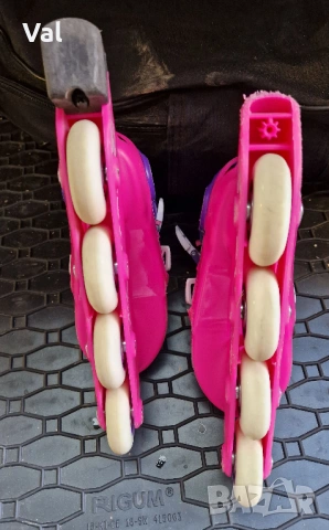 Ролери Oxelo Play 3 за момиче, размер 28-30., снимка 3 - Коли, камиони, мотори, писти - 54221497