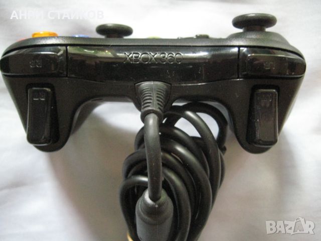  Продавам оригинален жичен контролер за XBOX 360, снимка 5 - Аксесоари - 45539589