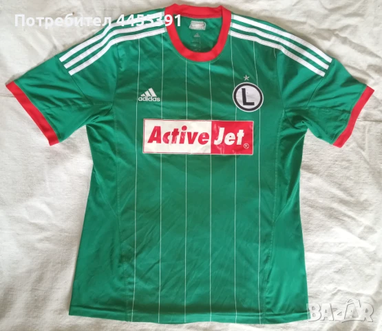 Тениска на ФК Легия, Полша. 1989-90, снимка 1