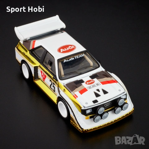 Hot Wheels RLC Audi Sport quattro S1 1985, снимка 4 - Колекции - 52950445