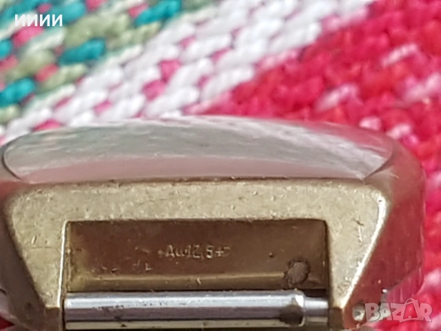 Часовник Луч Аu 12,5 мк, снимка 3 - Антикварни и старинни предмети - 53173043