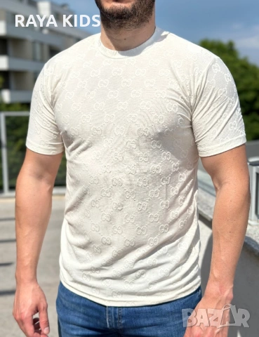 Мъжки тениски от пресован памук, снимка 12 - Тениски - 53711310