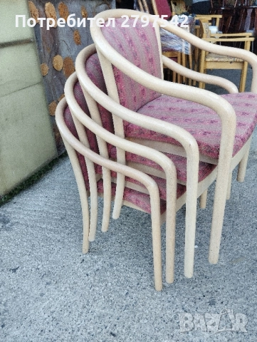 Дървени столове А136, снимка 6 - Столове - 51758458