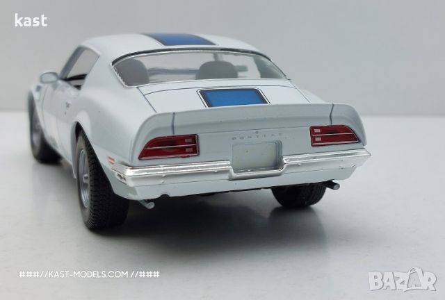 KAST-Models Умален модел на Pontiac Firebird Trans AM 1972 Welly 1/24, снимка 4 - Колекции - 46270976