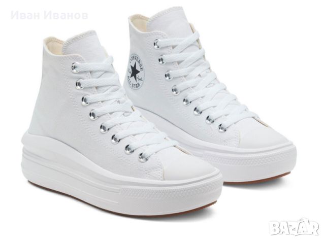 CONVERSE CHUCK TAYLOR ALL STAR MOVE HIGH TOP номер 37-37,5  кецове/ маратонки , снимка 3 - Маратонки - 46204637