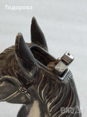 Стара рядка автентична бензинова посребрена запалка, снимка 11 - Колекции - 53645392