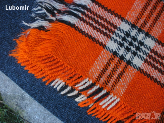 Родопско одеало - вълнено - уникална разцветка !, снимка 4 - Олекотени завивки и одеяла - 52807259