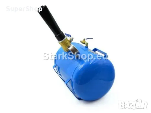 Бутилка за Шоково Помпане на Гуми – Бустер 21л. с Манометър HAWEK, снимка 3 - Други инструменти - 50220563