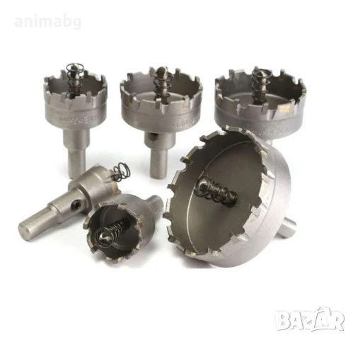 ANIMABG Боркорона за метал с твърдосплавни пластини 22мм, снимка 6 - Други инструменти - 50665087