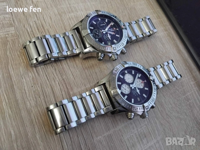 Два броя Breitling A13370 Super Avenger 48 mm ! Кварц!
