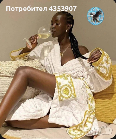 Versace халат, снимка 5 - Хавлиени кърпи - 51139577