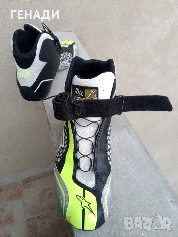 мото/карт боти 42 номер alpinestars , снимка 4 - Други спортове - 53136714