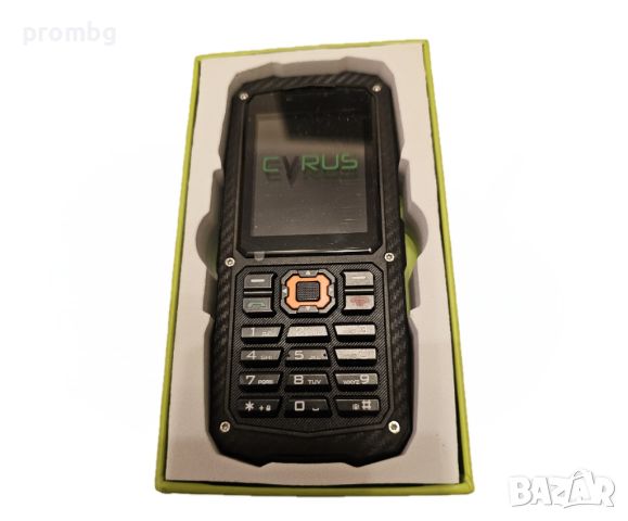 CYRUS CM8, водоустойчив, удароустойчив телефон, нов, снимка 3 - Телефони с две сим карти - 45900055