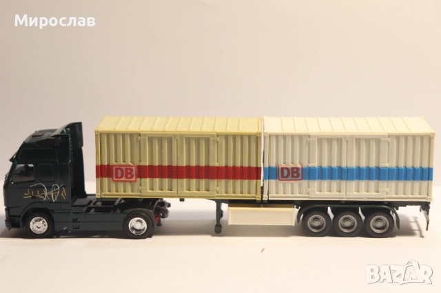 HERPA 1:87 H0 VOLVO FH КОНТЕЙНЕР КАМИОН МОДЕЛ