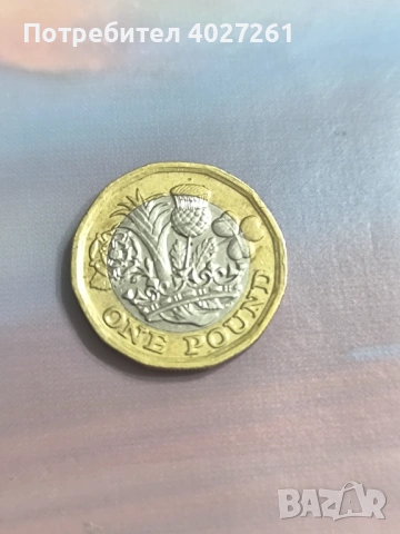 Един паунд кралица Елизабет  2017г., снимка 2 - Други ценни предмети - 53664792