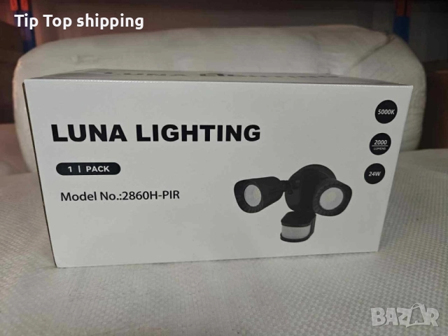 Външна LED лампа с датчик за движение – сигурна светлина, която не те предава, снимка 4 - Лед осветление - 51783307