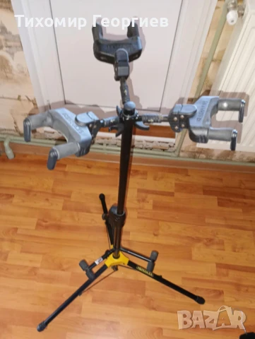 Стойка Hercules за 3 китари, снимка 1