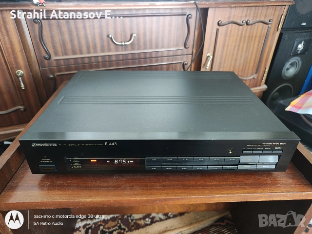 Pioneer F-443 Стерео Тунер, снимка 6 - Радиокасетофони, транзистори - 54088672