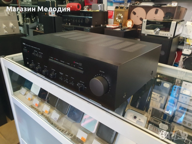 Усилвател Yamaha AX-540 Две по 110 вата на 4 ома. В отлично техническо и визуално състояние., снимка 6 - Ресийвъри, усилватели, смесителни пултове - 48903672