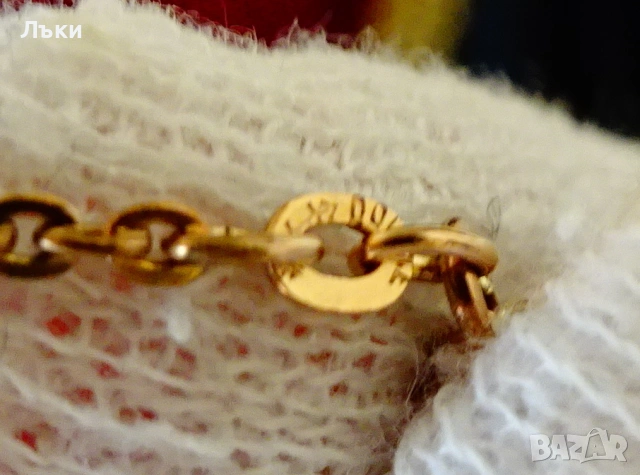 Колие с огнен опал,рубини,14 K позлата,дубле. , снимка 6 - Колиета, медальони, синджири - 53296592