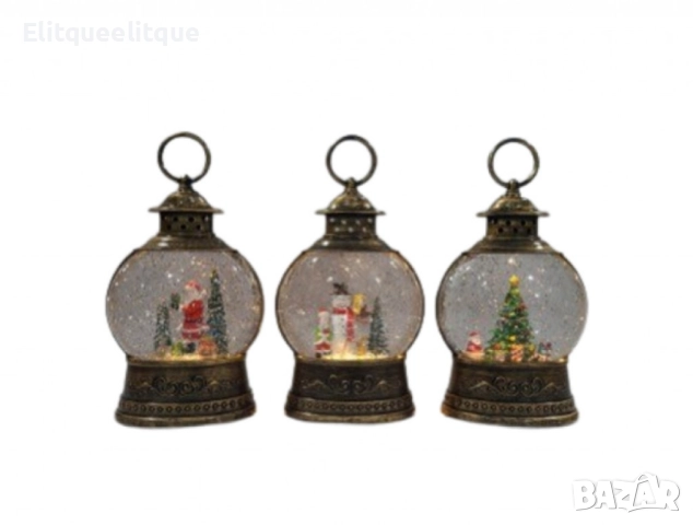 Коледен снежен глобус, снимка 5 - Декорация за дома - 52202203