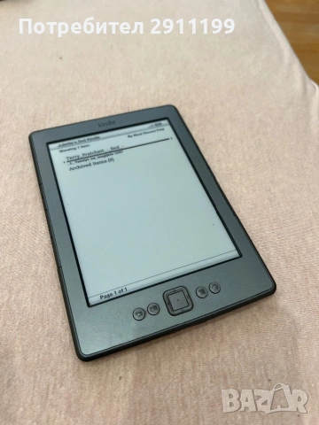 Четец Kindle 4gen, снимка 6 - Електронни четци - 53857436