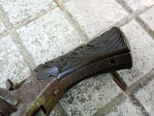 Рама от револвер "Лефуше" кал.7мм, снимка 6 - Антикварни и старинни предмети - 46419408