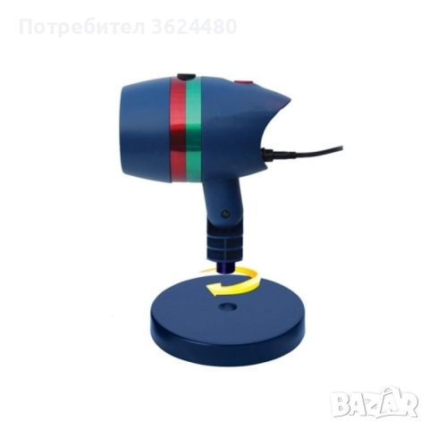 Лазерен прожектор за Коледна украса Star Shower 1798, снимка 7 - Декорация за дома - 52542487
