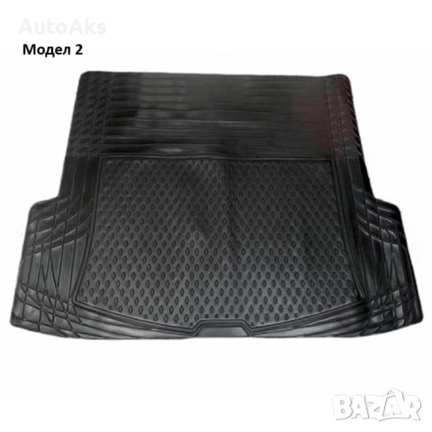 Универсална гумена стелка за багажник с антиплъзгащ релеф (Черен цвят), снимка 2 - Аксесоари и консумативи - 54103582