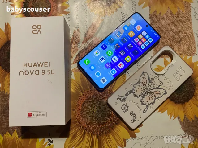 Huawei Nova 9 SE  -  128GB 8GB RAM 108MP CAM - Пълен комплект, снимка 4 - Huawei - 48604155