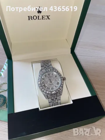 Rolex Datejust 41mm Мойсанит, снимка 3 - Дамски - 49504977