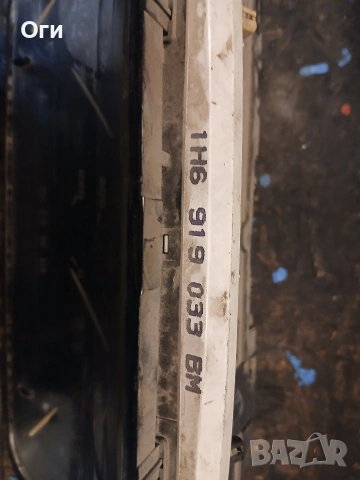 Километражно табло за Фолксваген Голф 3 1.9 дизел 1H6 919 033BM , снимка 3 - Части - 53836283