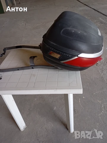 Куфар GIVI със стойка за Хонда Хорнет, снимка 6 - Аксесоари и консумативи - 50756182