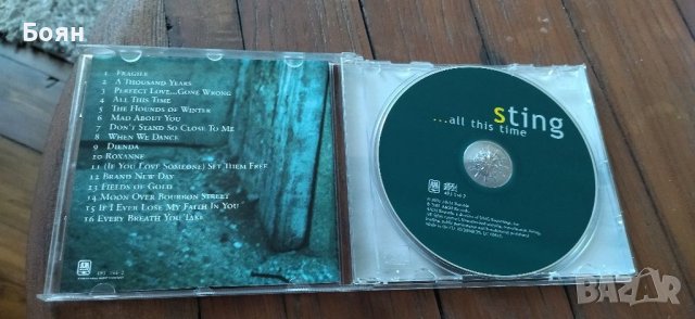 Sting-All this time, снимка 3 - CD дискове - 46600982