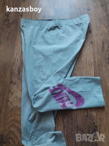 NIKE Club Futura Crop Legging - дамски 7/8 клин КАТО НОВ М, снимка 3 - Клинове - 52433760
