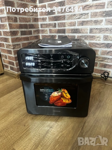 Air Fryer фурна Cecotec Bake&Fry 1500 Touch , снимка 2 - Печки, фурни - 53478561