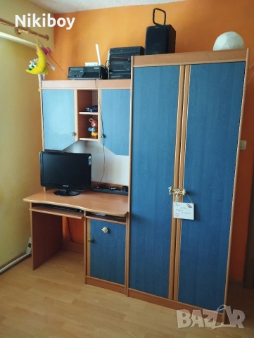 Секция за детска стая 4 модула , снимка 2 - Секции и витрини - 53977142