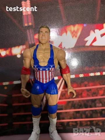 Екшън фигура WWE Kurt Angle Кърт Енгъл Mattel Elite играчка олимпийски медалист Olympic Medalist, снимка 3 - Фигурки - 49552070