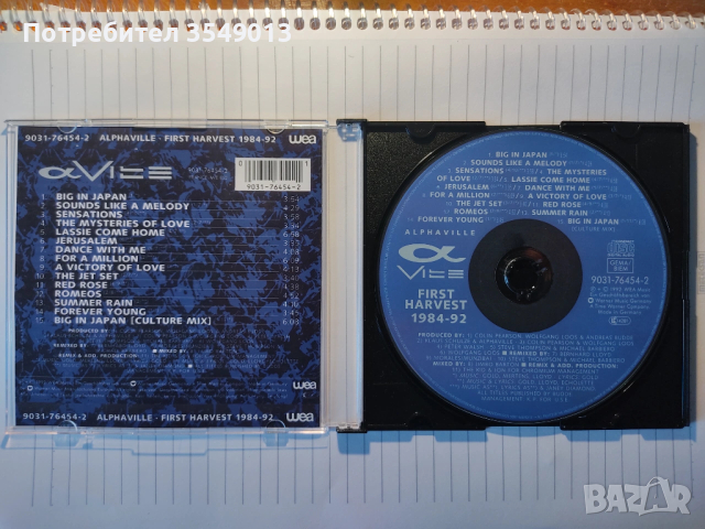 Неофициални cd / цд компакт дискове - нови - Alphaville, Alannah Myles, Damn Yankees, снимка 9 - CD дискове - 53408186