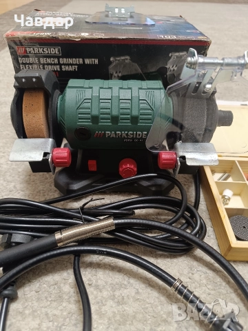 Продавам двоен шмиргел "Parkside"с гъвкава връзка , снимка 2 - Други инструменти - 52973418