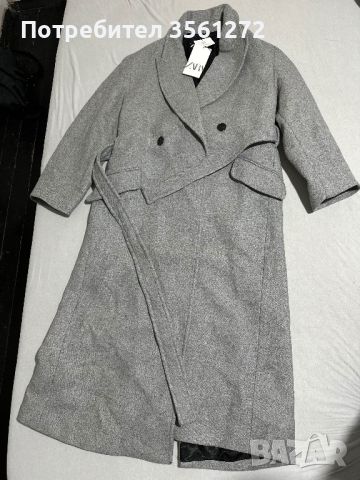 Палто на Зара , снимка 4 - Палта, манта - 45289398