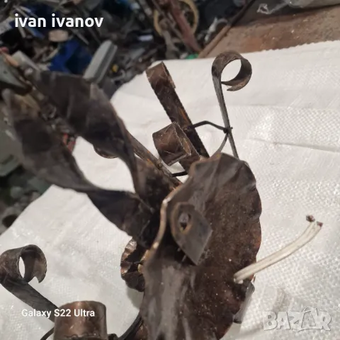 Кован Свещник Битов , снимка 9 - Декорация за дома - 50317733