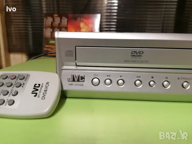 JVC HR-XV28 Видео Комбо, снимка 5 - Плейъри, домашно кино, прожектори - 47010982