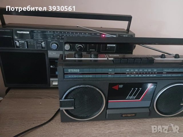 Лот два немски радиокасетофона