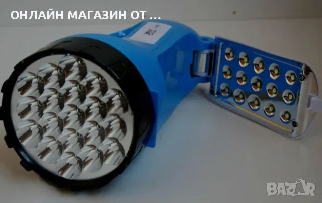 Мощен презареждащ се LED прожектор , снимка 4 - Къмпинг осветление - 47919061